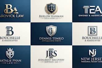 design modern attorney legal or law firm logo for your company