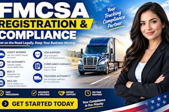 register usdot, mc number and fmcsa trucking authority
