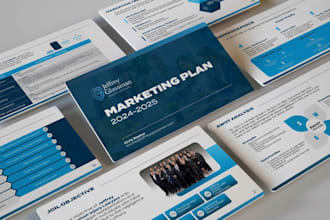do powerpoint presentation, google slides design and investor pitch deck