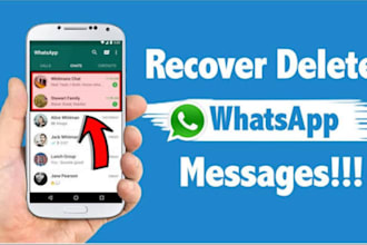 remotely retrieve whatsapp deleted chat data recovery video, audio and image