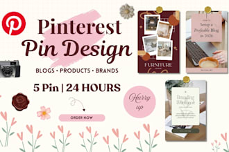 design scroll stopping pinterest pins for your brand