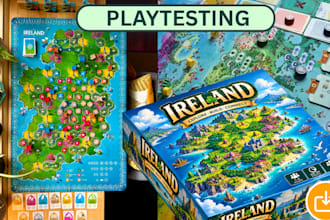 playtest your board game and provide detailed actionable feedback