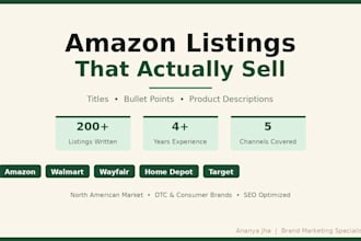write amazon product listings that actually sell