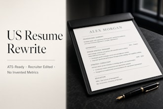 rewrite your US resume for ats and a recruiter