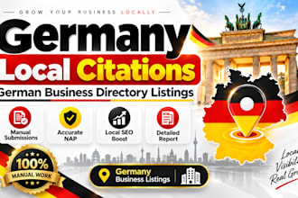 build germany local citations and german business directory listings