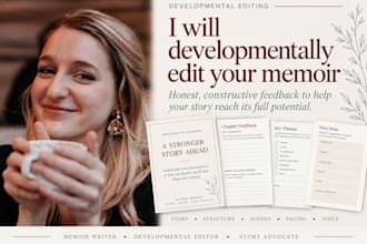 developmentally edit your memoir chapters