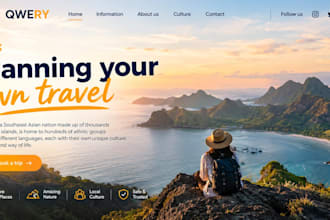 create a responsive HTML CSS website for you