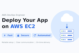deploy your website or app on AWS ec2 with a fast, secure, automated setup