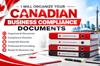 organize your canadian business compliance documents