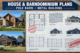 draw and review your house plans barndominium pole barn and metal building plans