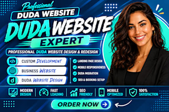 build duda website redesign, duda website duda website design and duda migration