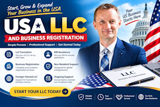 create your USA llc and business registration