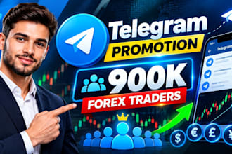 telegram promotion telegram ads hit 900k forex traders, telegram forex promotion