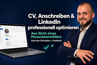 optimize your CV or cover letter and provide interview training