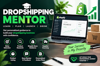 shopify mentor dropshipping mentor ecommerce consultant shopify expert