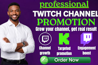 do organic twitch promotion to gain twitch viewers, twitch channel live viewers