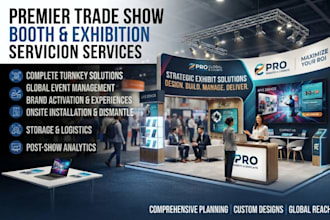 design 3d trade show booth exhibition stand kiosk and event display