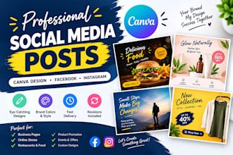 make canva post templets