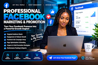 do facebook marketing, promotion, advertising, page growth