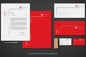 create professional business stationery, corporate letterhead and invoices