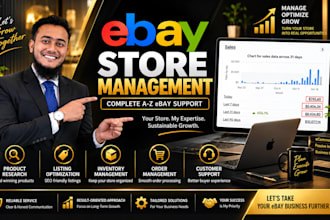 manage your ebay store as a virtual assistant