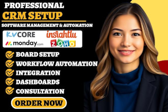 setup insightly workflows kvcore landing page monday crm boards zoho automation