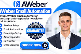 setup aweber email automation campaign autoresponder newsletter and sequence