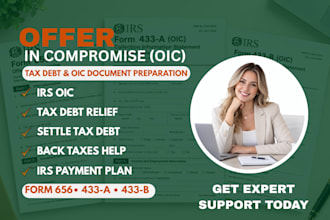 complete irs offer in compromise filing with full documentation and guidance