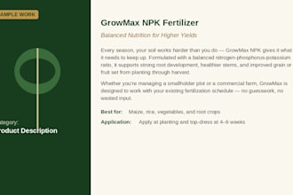 write compelling agribusiness content