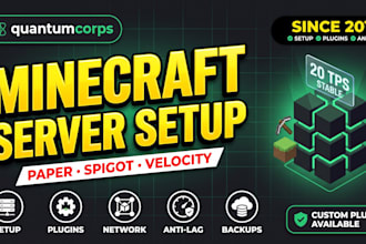 set up, optimize and fix lag on your minecraft server