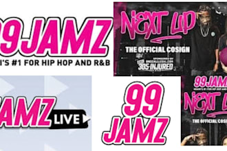 organically play and promote your song on 99 jamz miami radio