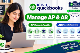 manage your accounts payable and accounts receivable in quickbooks