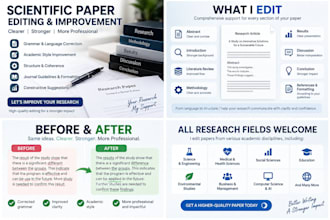 edit and improve your scientific or research paper