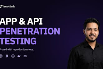 do web and mobile application API penetration testing and security audit