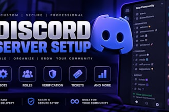 create a professional discord server