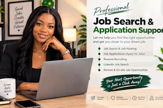 job search, job applications and reverse recruiter for you