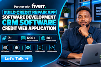 build credit repair app software development crm software credit web application