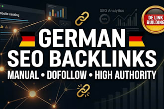 do high authority manual dofollow seo german backlinks da 90 de link building