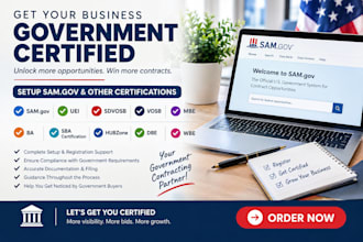 setup sam gov, uei, sdvosb, vosb, mbe, 8a, sba certification, hubzone, dbe, wbe