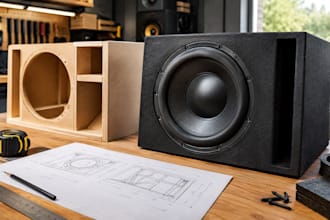 make your subwoofer sing with a custom speaker and subwoofer enclosure design