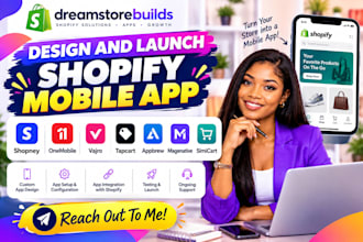 launch shopify mobile app shopney onemobile vajro tapcart appbrew magenative app