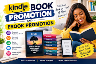 do kindle book promotion and ebook promotion