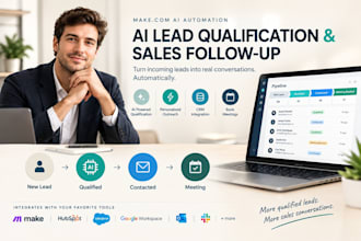 build make com ai lead qualification and sales follow up system for b2b teams
