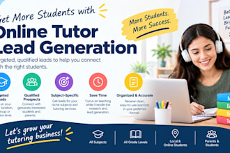 generate online tutor leads