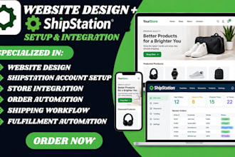 build ecommerce website shipstation setup and integration