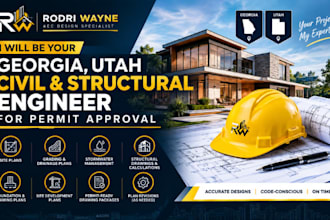 be your georgia, utah civil and structural engineer for permit approval