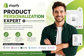 do shopify product personalizer zepto inkybay teeinblue customly zakeke kickflip