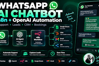 build a whatsapp ai chatbot with n8n and openai