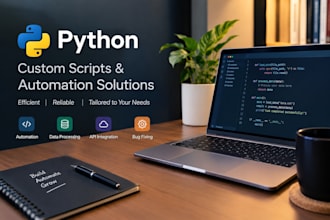 develop custom python scripts and automation solutions