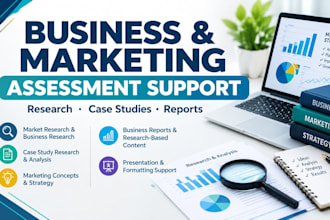 do professional business and marketing academic support